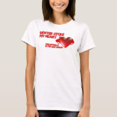 デキスターは私のハートを盗みました Tシャツ (正面)