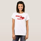 デキスターは私のハートを盗みました Tシャツ (正面フル)
