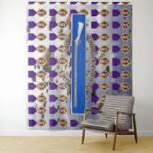 デキセドリン錠および戦闘のINFANTRYMANのバッジ タペストリー (インサイチュ)