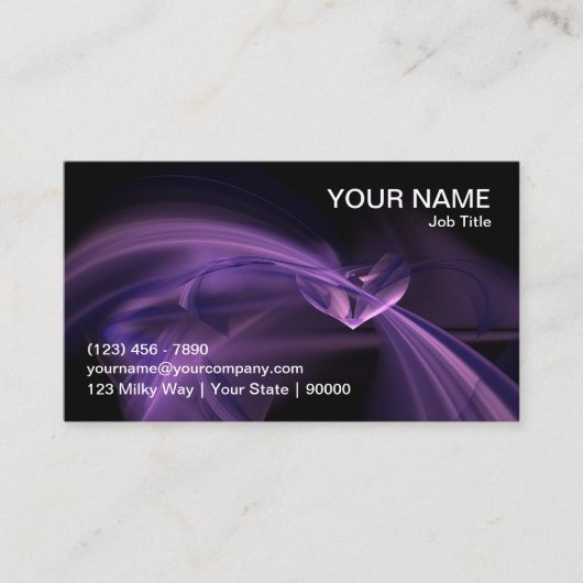 デキセドリン錠のフラクタルの名刺 名刺 (正面)