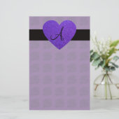 デキセドリン錠のモノグラムのバラ 便箋 (スタンド正面)