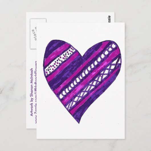 デキセドリン錠の郵便はがき ポストカード (正面/裏面)