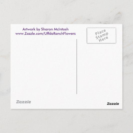 デキセドリン錠の郵便はがき ポストカード (裏面)