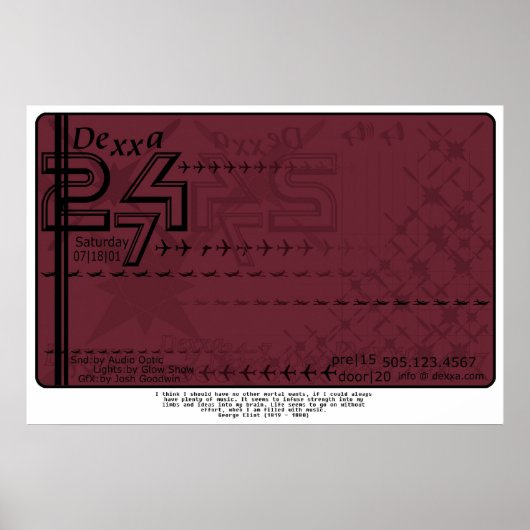 デクサ ポスター (正面)