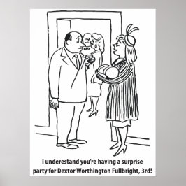 デクスターのおもしろいヴィンテージ ポスター