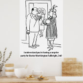 デクスターのおもしろいヴィンテージ ポスター (キッチン)