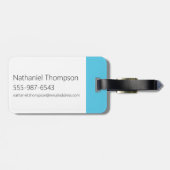 デクスターの天才 ラゲッジタグ (裏面横)