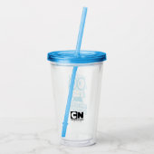 デクスターの部屋はブーム アクリルタンブラー (裏面)