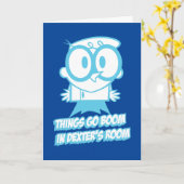 デクスターの部屋はブーム カード (黄色い花)