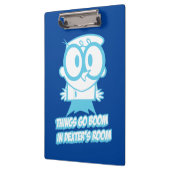 デクスターの部屋はブーム クリップボード (左)