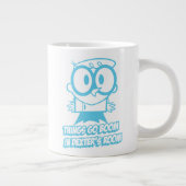 デクスターの部屋はブーム ジャンボコーヒーマグカップ (右)