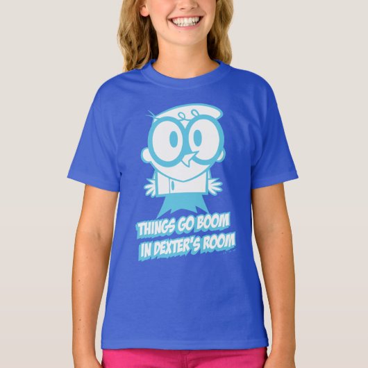デクスターの部屋はブーム Tシャツ (正面)