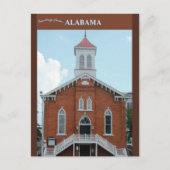 デクスターアベニューバプティストチャーチモンゴメリーアラバマ ポストカード (正面)