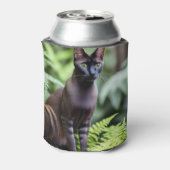 デクスターザブラックシャム猫クーラーボックス 缶クーラー (缶裏面)