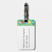 デクスター実験計画 ラゲッジタグ (裏面縦)