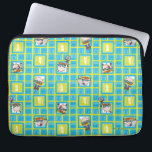 デクスター実験計画 ラップトップスリーブ<br><div class="desc">デクスター研究所 | Dexterの様々な実験のおもしろいパターランニングンをチェック!</div>