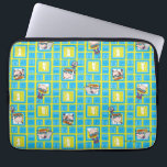 デクスター実験計画 ラップトップスリーブ<br><div class="desc">デクスター研究所 | Dexterの様々な実験のおもしろいパターランニングンをチェック！</div>