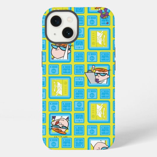 デクスター実験計画 iPhoneケース (裏面)
