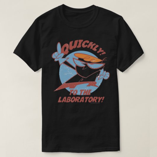 デクスター漫画 Tシャツ (デザイン正面)