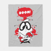 デクスター起爆図 フリースブランケット (正面)