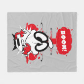 デクスター起爆図 フリースブランケット (正面(横))