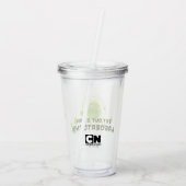 デクスター – 研究室から出て!!! アクリルタンブラー (裏面)