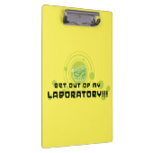 デクスター – 研究室から出て!!! クリップボード (右)