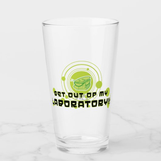 デクスター – 研究室から出て!!! タンブラーグラス (正面)