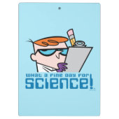 デクスター – 科学素晴らしにとって何の日だ! クリップボード (裏面)