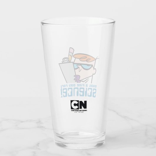 デクスター – 科学素晴らしにとって何の日だ! タンブラーグラス (裏面)