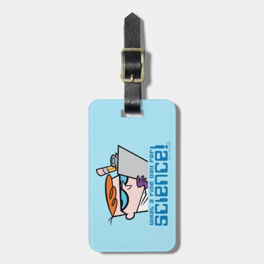 デクスター – 科学素晴らしにとって何の日だ! ラゲッジタグ (正面縦)