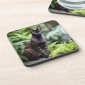 デクスターthe Black Siamese Cat, Coasters コースター (左側)