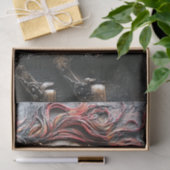 デクップスタームパンクサビ馬とギア 薄葉紙 (ギフト)