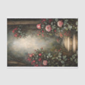 デクパージュを超えた薔薇の階段 薄葉紙 (正面)