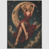 デクパージュ 月夜のルビーのタトゥー ビューティー 薄葉紙 (正面)