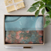 デクペお洒落ーグ結婚スケルトンの自転車 薄葉紙 (ギフト)