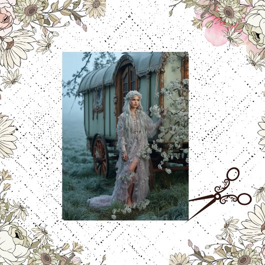 デクペお洒落ージプシービクトリアン放浪者 薄葉紙