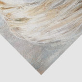 デクペお洒落ージホワイトホース&小さな女の子 薄葉紙 (詳細)