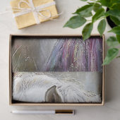 デクペお洒落ージ修飾された馬&子 薄葉紙 (ギフト)