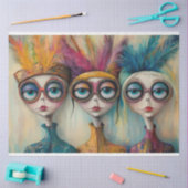 デクペお洒落ージ学司書 薄葉紙 (クラフト)