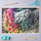 デクペお洒落ージRAMレインボーカラー 薄葉紙 (クラフト)