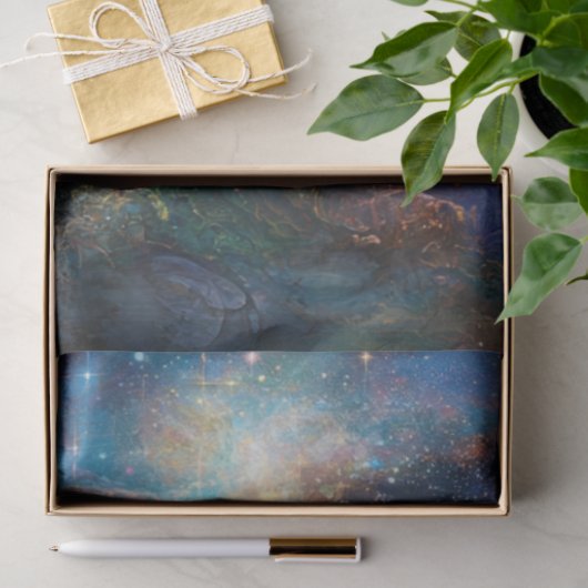 デクペお洒落ー鮮やかグ景観の地形 薄葉紙 (ギフト)