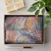 デクペお洒落鮮やかージ女性ダンサー 薄葉紙 (ギフト)