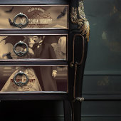 デクペビクトリアンージ美しいドラキュラキスゴシック 薄葉紙