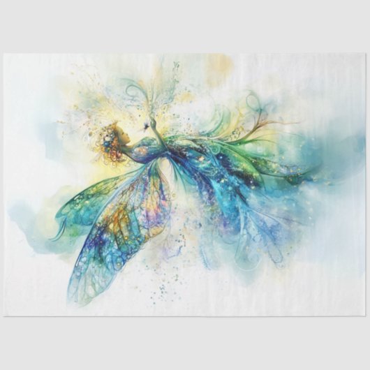 デクページお洒落ファンタジーランドフェアリー 薄葉紙 (正面)