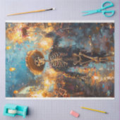 デクページの日のお祝い花火 薄葉紙 (クラフト)