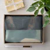 デクページクラシックの車&タトゥーのシックなポスター 薄葉紙 (ギフト)