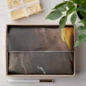 デクページティッシュペーパーウマとヒマワリ 薄葉紙 (ギフト)