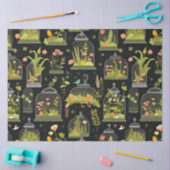 デクページティッシュペーパーテラリウムズクロッシュベルジャー 薄葉紙 (クラフト)