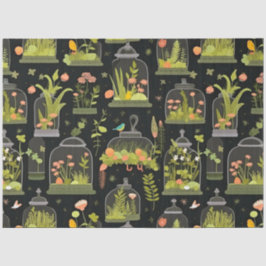 デクページティッシュペーパーテラリウムズクロッシュベルジャー 薄葉紙